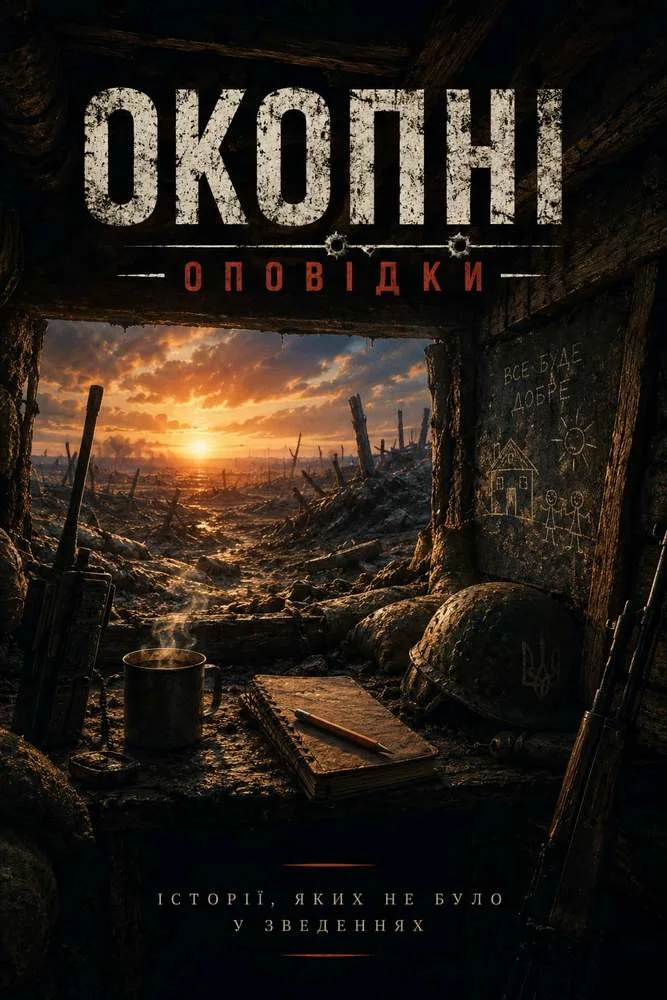Обкладинка «Окопні оповідки»